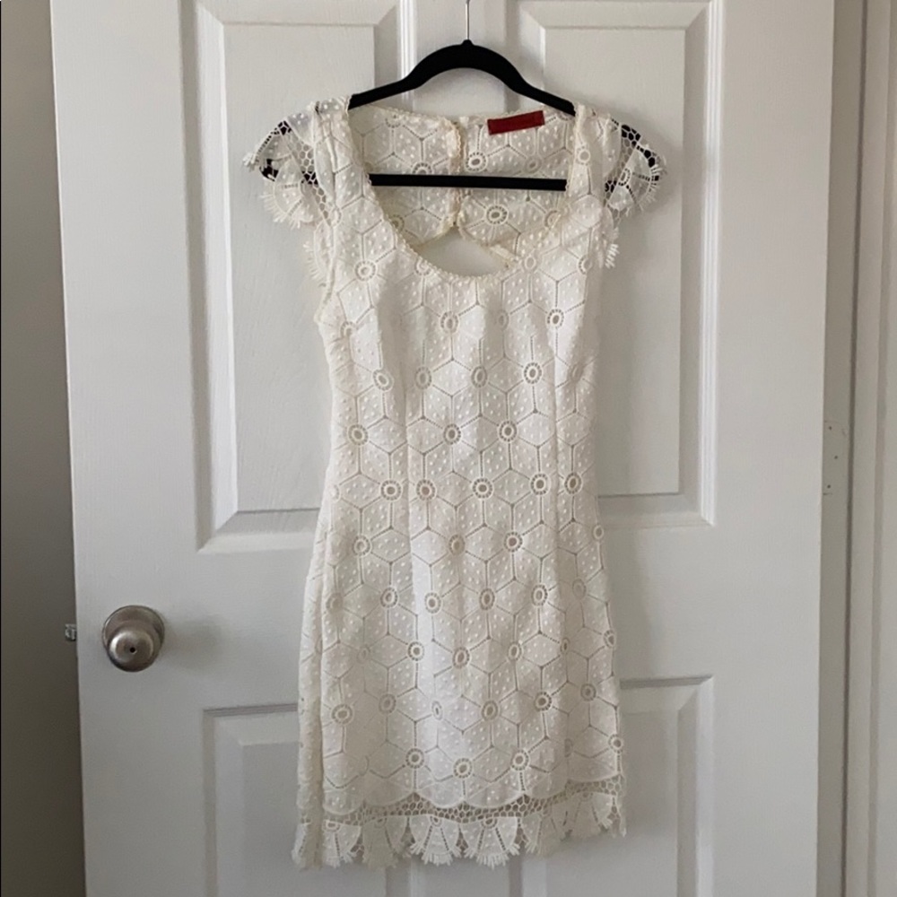 White dress